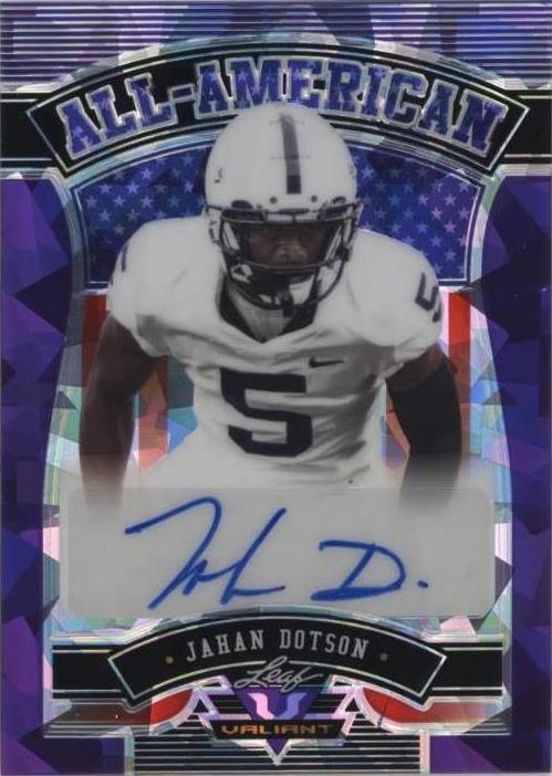 2022 Leaf Valiant Jahan Dotson #AA-JD1