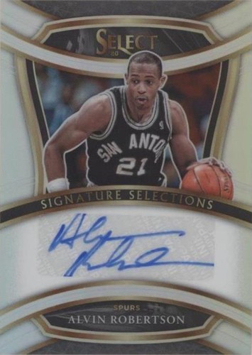 2020-21 Panini Select - Alvin Robertson #SIS-ARO