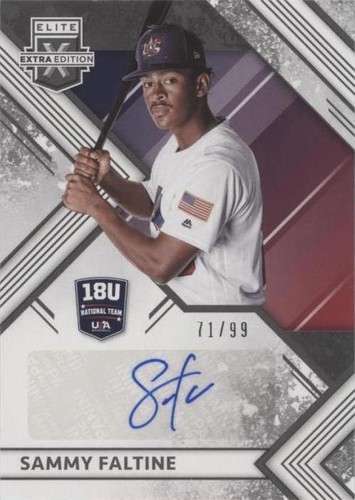 2018 Panini Elite Extra Edition - Trey Faltine #18U-SF
