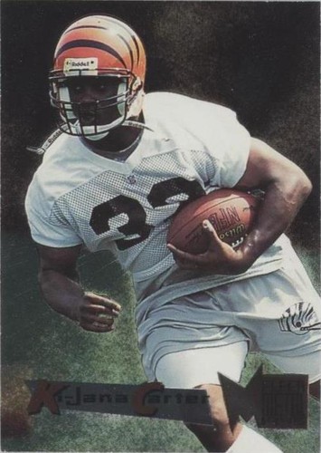1995 Fleer Metal Ki-Jana Carter #35