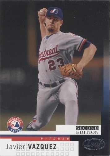 2004 Leaf Second Edition - Javier Vazquez #157