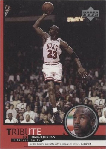 1998-99 Upper Deck Tribute to Michael Jordan - Michael Jordan #12