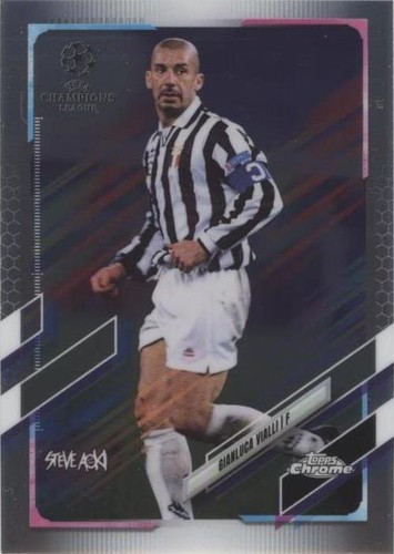 2020-21 Topps Chrome X Steve Aoki UCL Gianluca Vialli #52