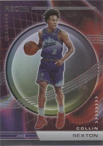 2022-23 Donruss Green Laser Holo #38 Collin Sexton card