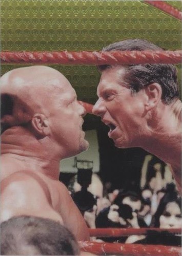 1999 Comic Images WWF SmackDown! Chromium - Steve Austin #42