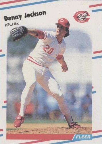 1988 Fleer Update - Danny Jackson #U-84