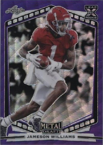 2022 Leaf Draft Jameson Williams #B-JW1