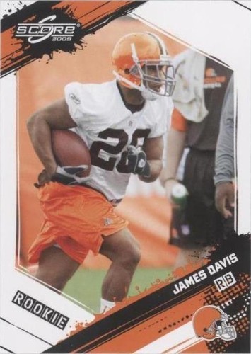 2009 Score James Davis #347