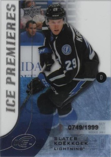 2015-16 Upper Deck Ice - Slater Koekkoek #102