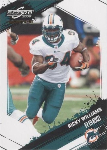 2009 Score Inscriptions Ricky Williams #158