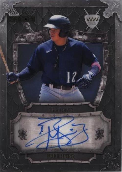 2024 Wild Card MATTE Premium - Milkar Perez #WWA-MP