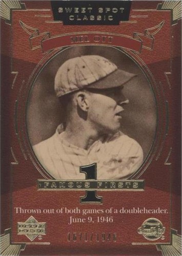 2004 Upper Deck Sweet Spot Classic - Mel Ott #132
