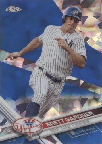 2017 Topps Chrome Sapphire Edition - Brett Gardner #457