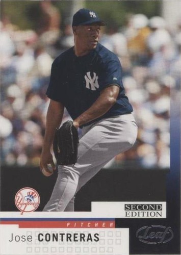 2004 Leaf Second Edition - Jose Contreras #60
