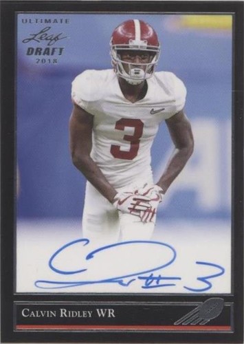 2018 Leaf Ultimate Draft Calvin Ridley #BG-CR1