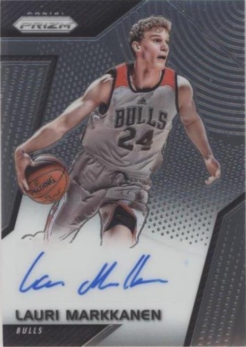 2017-18 Prizm Lauri Markkanen Silver Prizm Rookie RC #247