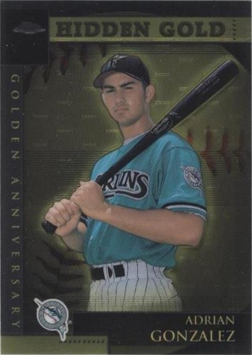 2001 Topps Chrome - Adrian Gonzalez #GA40