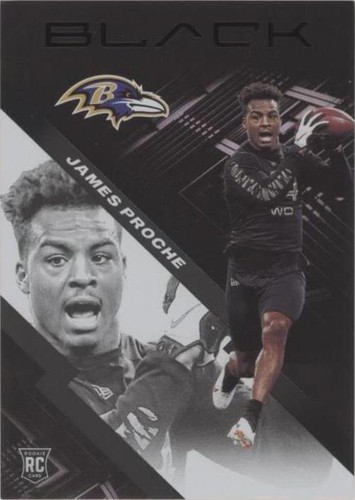 2020 Panini Black James Proche #193