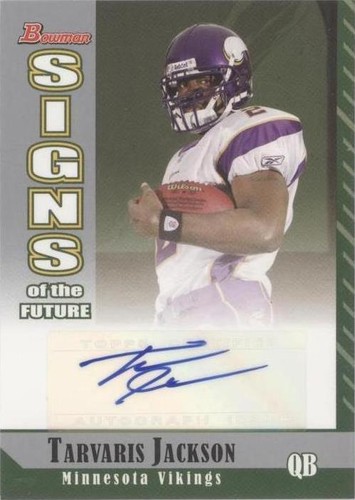 2006 Bowman Tarvaris Jackson #SF-TJ