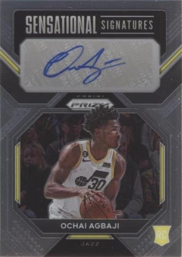 2022-23 Panini Prizm - Ochai Agbaji #SS-OA