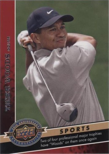 2009 Upper Deck 20th Anniversary Retrospective - Tiger Woods #1685