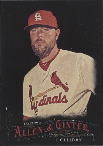 2016 Topps Allen & Ginter X - Matt Holliday #144