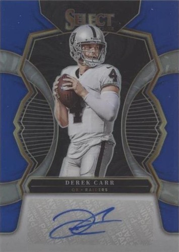2022 Panini Select Derek Carr #SIP-DC