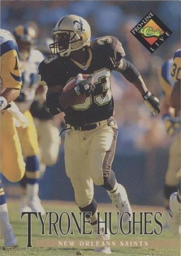 1994 Classic Pro Line Live Tyrone Hughes #97