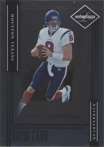 2006 Leaf Limited David Carr #112