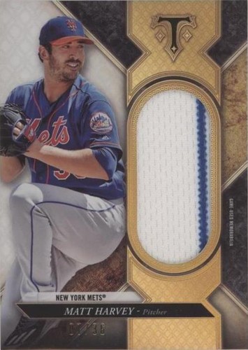 2017 Topps Triple Threads - Matt Harvey #SJR-MH