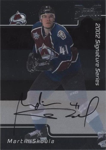 2002-03 In the Game Be A Player Signature Series - Martin Skoula #106