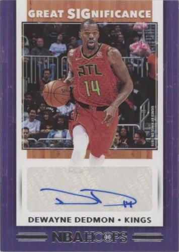 2019-20 Panini NBA Hoops - Dewayne Dedmon #GS-DWD