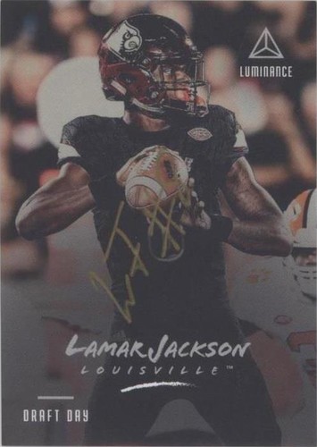 2018 Panini Luminance Lamar Jackson #RI-LJ