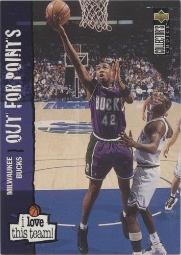 1995-96 Upper Deck Collector's Choice International English II - Vin Baker #170