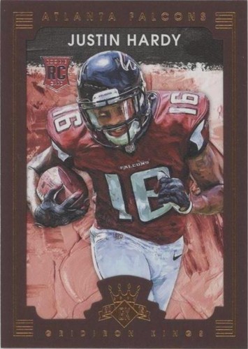 2015 Panini Gridiron Kings Justin Hardy #124