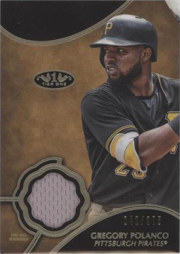 2019 Topps Tier One - Gregory Polanco #T1R-GP