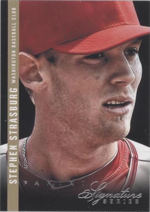 2012 Panini Signature Series - Stephen Strasburg #92