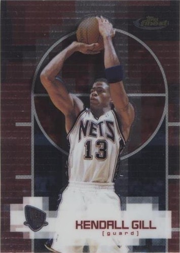 2000-01 Topps Finest - Kendall Gill #4