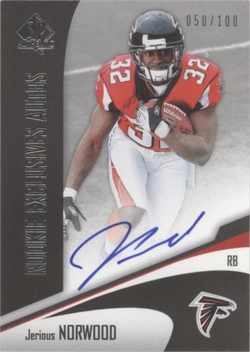 2006 SP Authentic Jerious Norwood #REA-JN