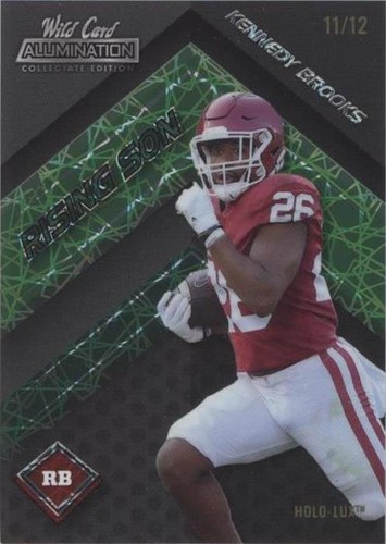 2021 Wild Card Alumination NIL Collegiate Edition Kennedy Brooks #ANRS-12