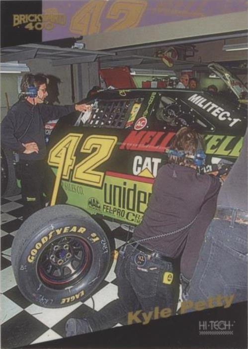 1995 Hi-Tech Brickyard 400 - Kyle Petty #34