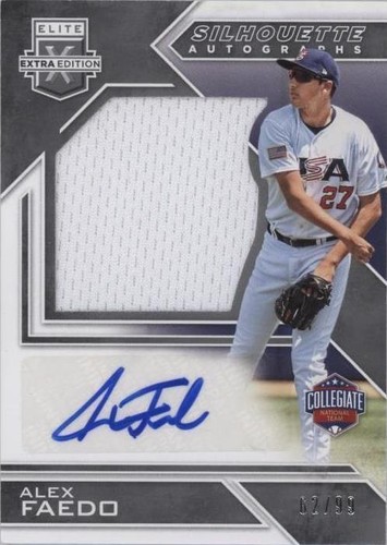 2016 Panini Elite Extra Edition - Alex Faedo #USA-AF