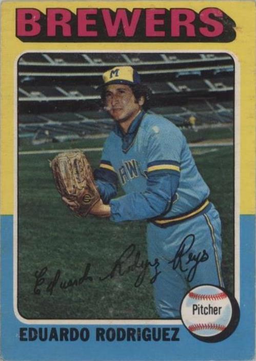 O-Pee-Chee 1975 - Eduardo Rodriguez #582