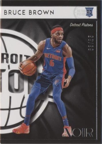 2018-19 Panini Noir - Bruce Brown #198