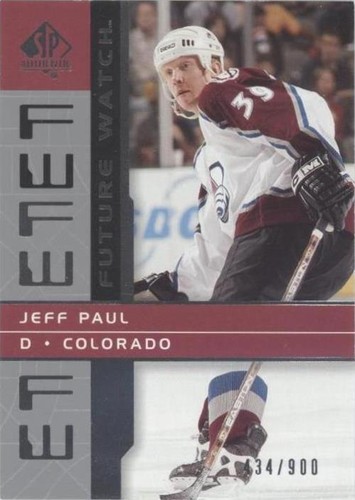 2002-03 SP Authentic - Jeff Paul #141
