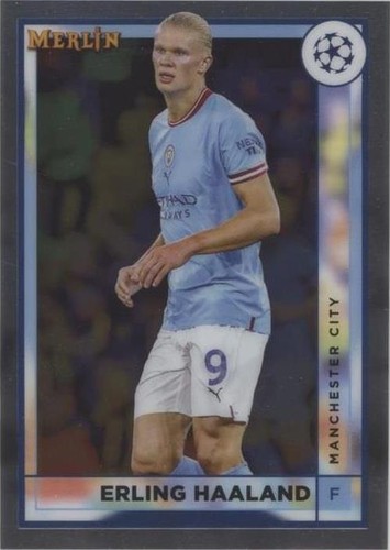 2022-23 Topps Merlin UEFA Club Competitions Erling Haaland #92