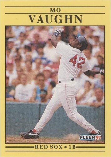 1991 Fleer Update - Mo Vaughn #U-7