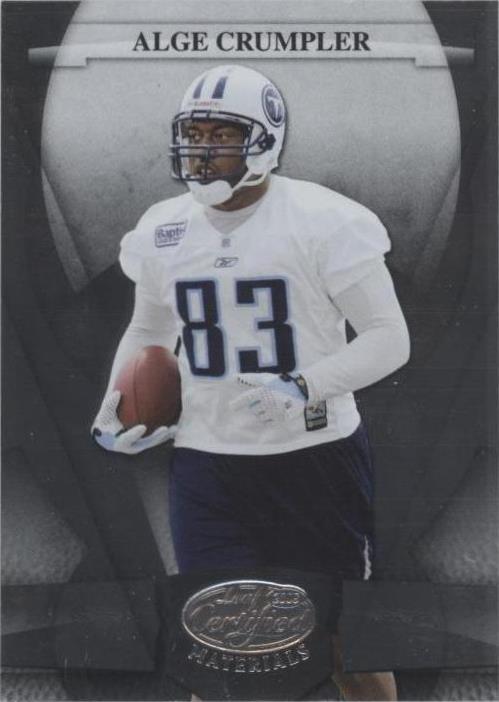 2008 Leaf Certified Materials Alge Crumpler #144