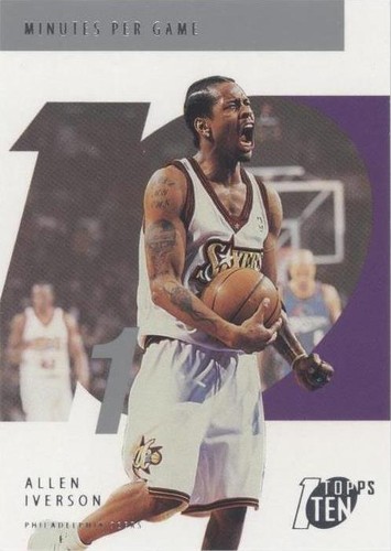 2002-03 Topps Ten - Allen Iverson #91