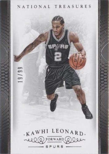 2014-15 Panini National Treasures - Kawhi Leonard #54